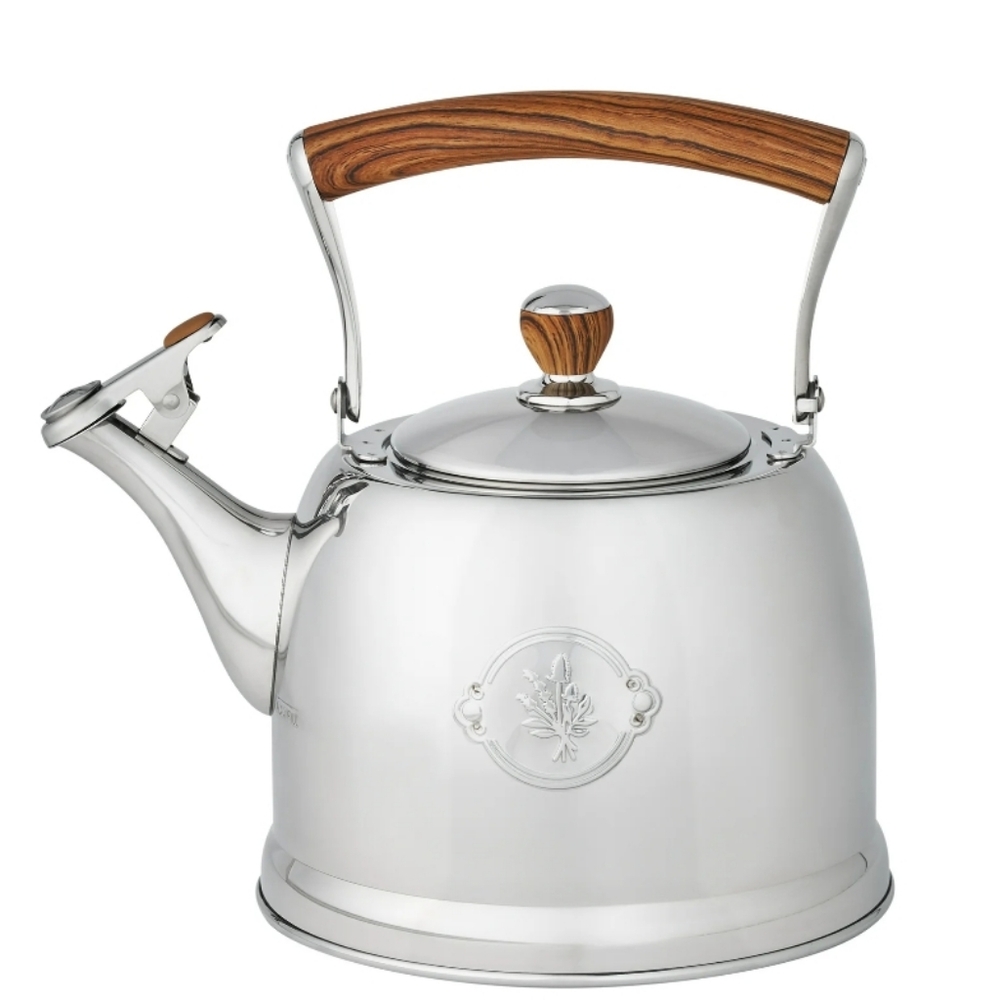 💕  2025 New The Pioneer Woman Stainless Steel 1.8 Quart Tea Kettle